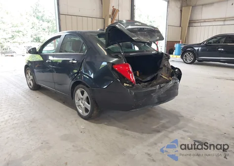 2015 Chevrolet Sonic Ltz Auto из США, поврежденный, VIN 1G1JE5SBXF4177344